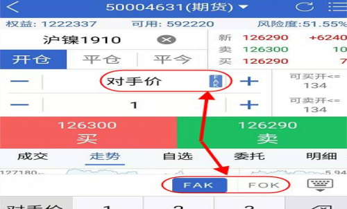 哪些期货交易所可以使用FOK和FAK指令